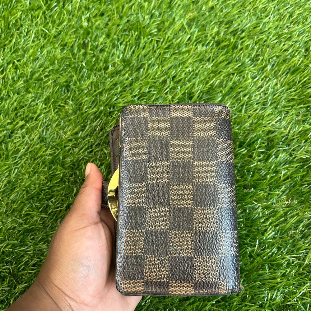 louis vuitton damier ebene porte monnaie viennois wallet - Picture 5 of 6
